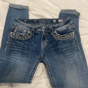 Miss Me Stone stud Jeans
